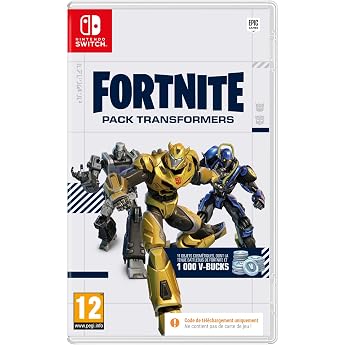 Videogioco per Switch Fortnite Pack Transformers (FR) Codice download