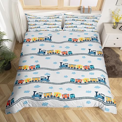 Miniatura 18 de Erosebridal Juego de cama de flores hippie, decoración de cumpleaños, funda de edredón, lindo juego de ropa de cama floral arcoíris para niñas y