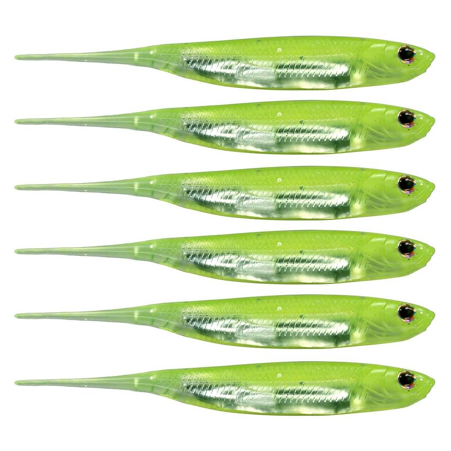 Amazon | ラバー フィッシュ ルアー ラバーワーム Shad Lure