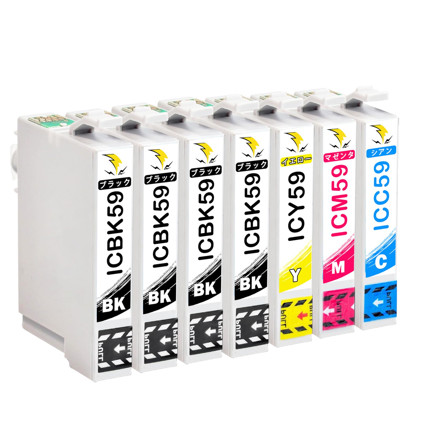 Amazon.co.jp: IC59 インク 互換 インクカートリッジ IC4CL59 エプソン