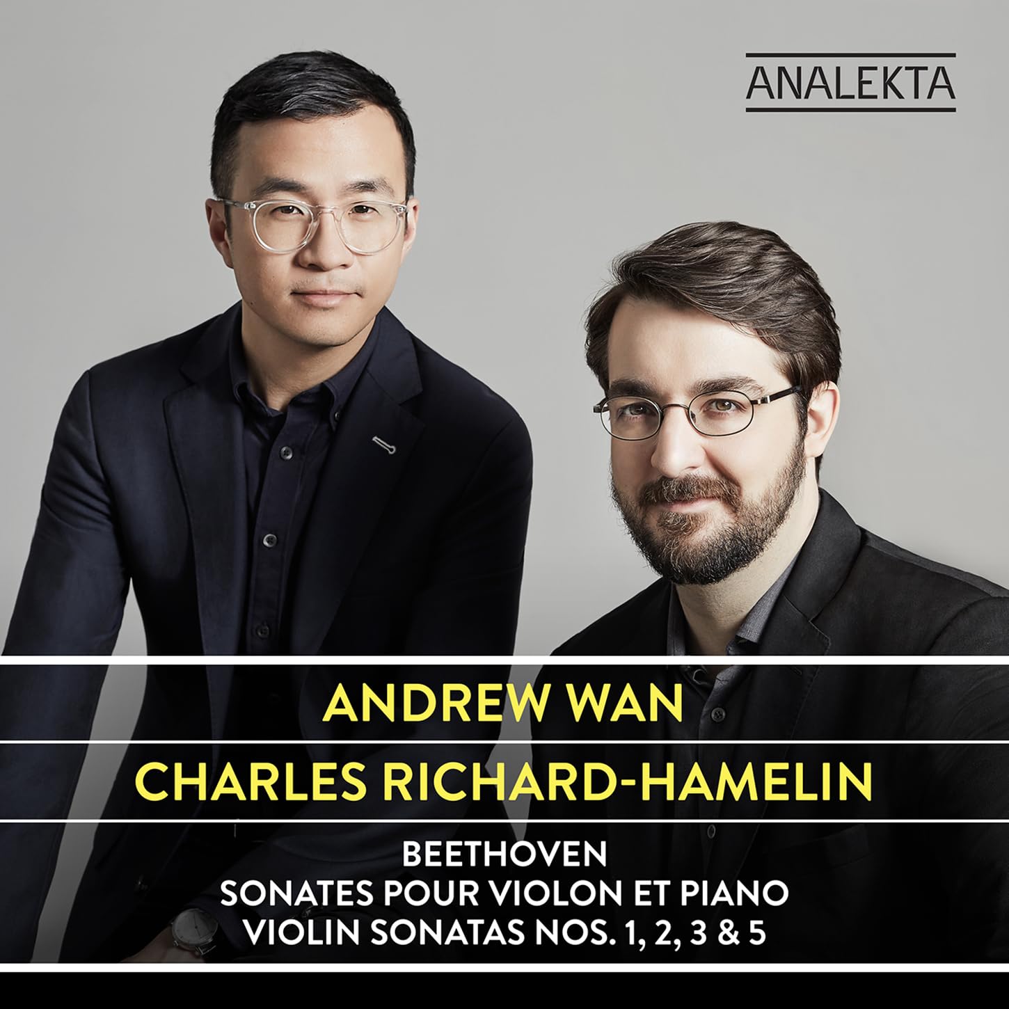 Sonates Pour Violon Et Piano 1 2 3 & 5 [Audio CD] Wan Richard-Hamelin