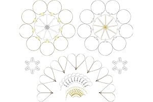 TopBine Earrings Beading Hoop Set