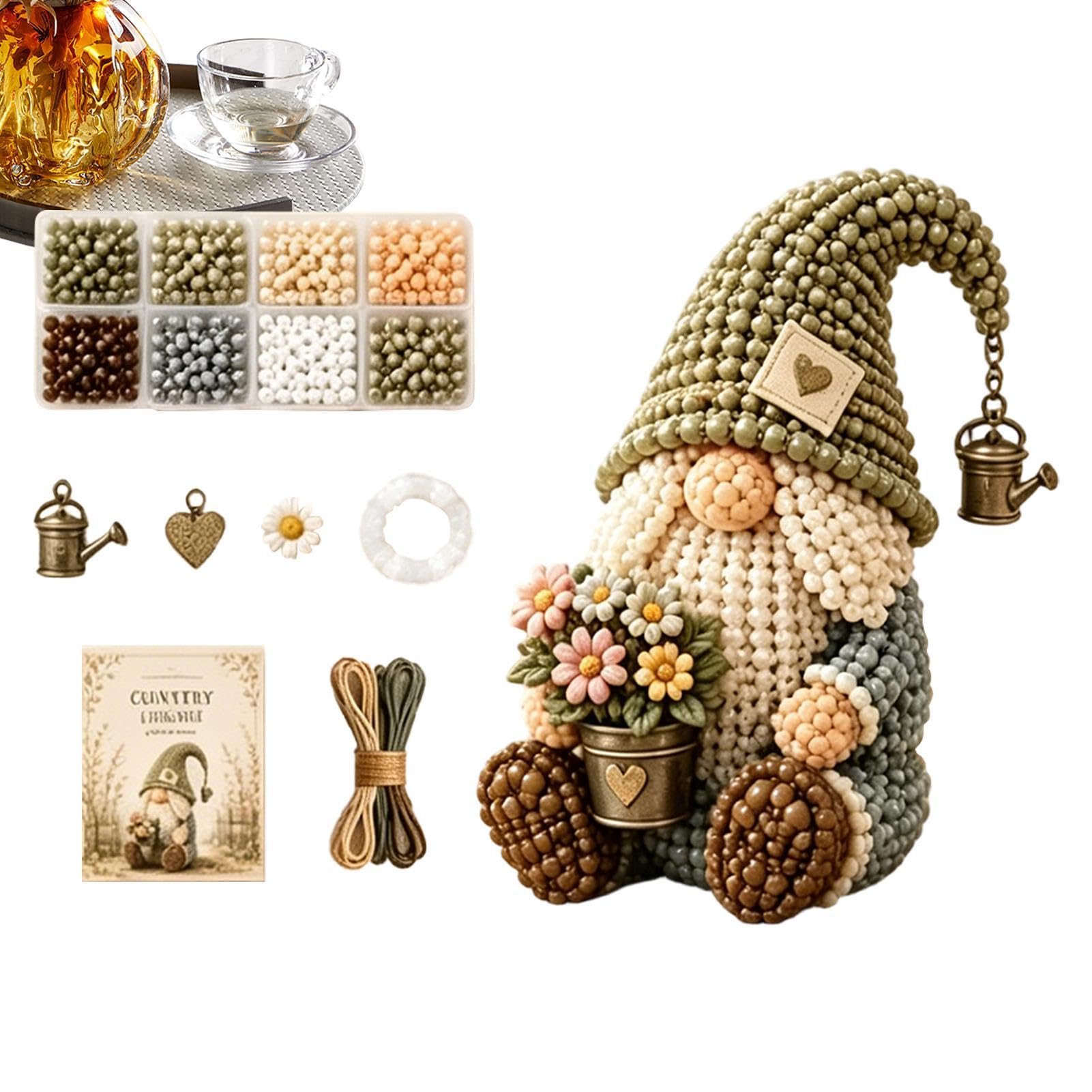 Kit de abalorios DIY con cuentas 3D e instrucciones para principiantes y niños 8