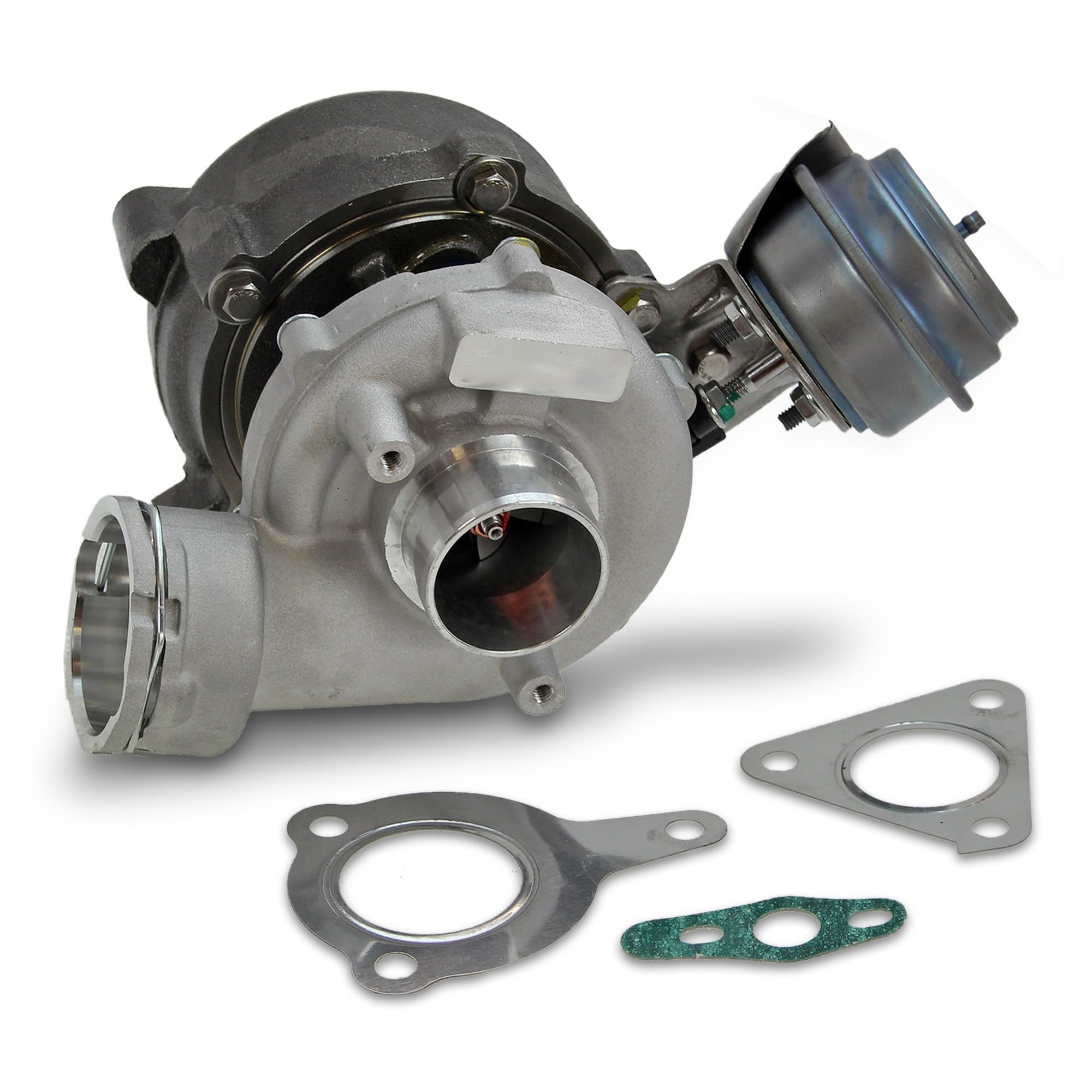 ATEC Germany 1x Turbocompresor incl. Toma de vacío, compatible con AUDI A4 B6, A4 B7, A6 C5, A6 C6, SKODA SUPERB I (3U4), VW PASSAT B5.5 (3B3), PASSAT B5.5 Variant (3B6)