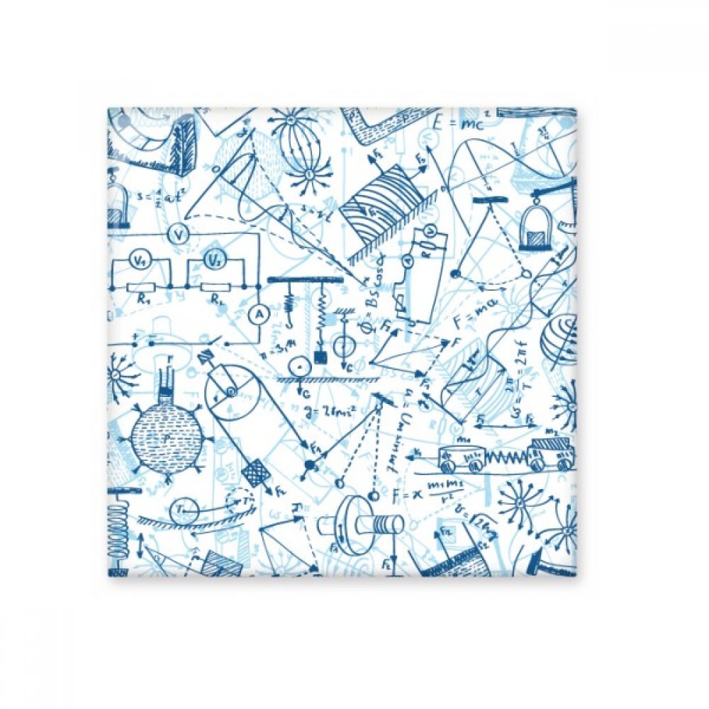 Carreaux de céramique mécanique bleu illustration physique pour décorer la salle de bains
