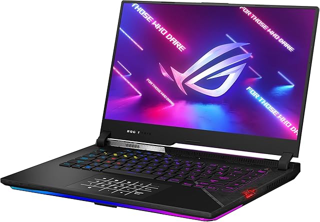 ASUS ROG Strix Scar 15 (2022) Laptop Computer, 15.6 300Hz IPS FHD Display, NVIDIA GeForce RTX 3060, Intel Core i9 12900H, 16GB DDR5, 512GB SSD, Per-Key RGB Keyboard, Windows 11 Home, G533ZM-ES93