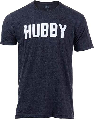 Hubby Funny Dad Joke Groom Humor Matrimonio Aniversario Marido Saying Cute Dude Honeymoon Camiseta para hombre