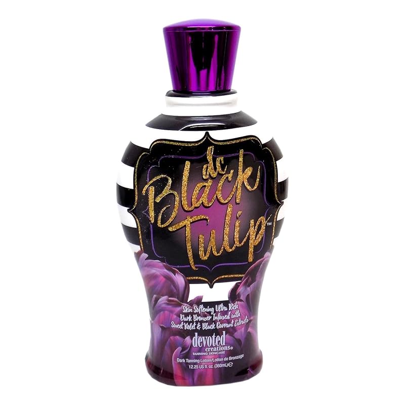 Devoted Creations Black Tulip Loção Bronzeadora com DHA, 348 g