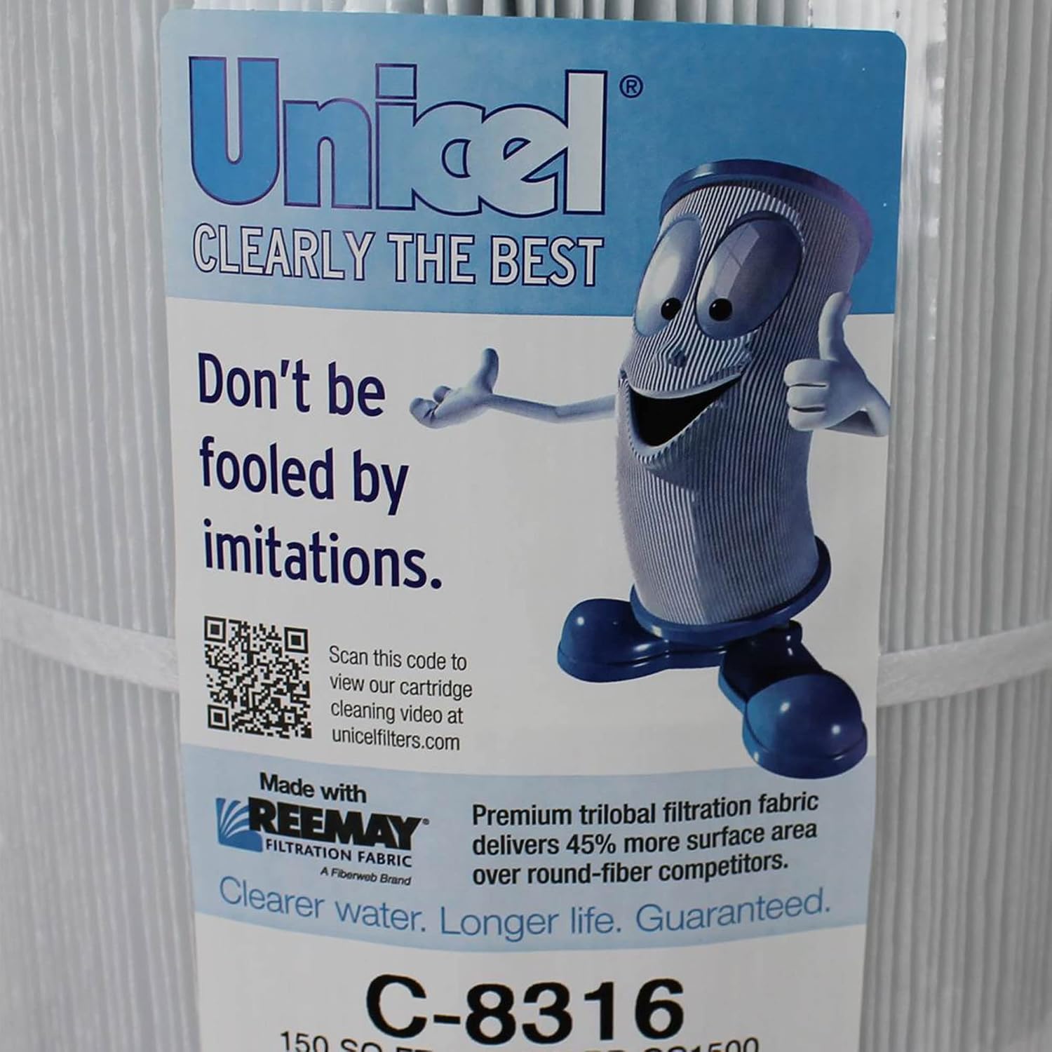 Unicel C-8316 Replacement Cartridge Filter 150 Sq Ft Hayward XStream CC1500RE