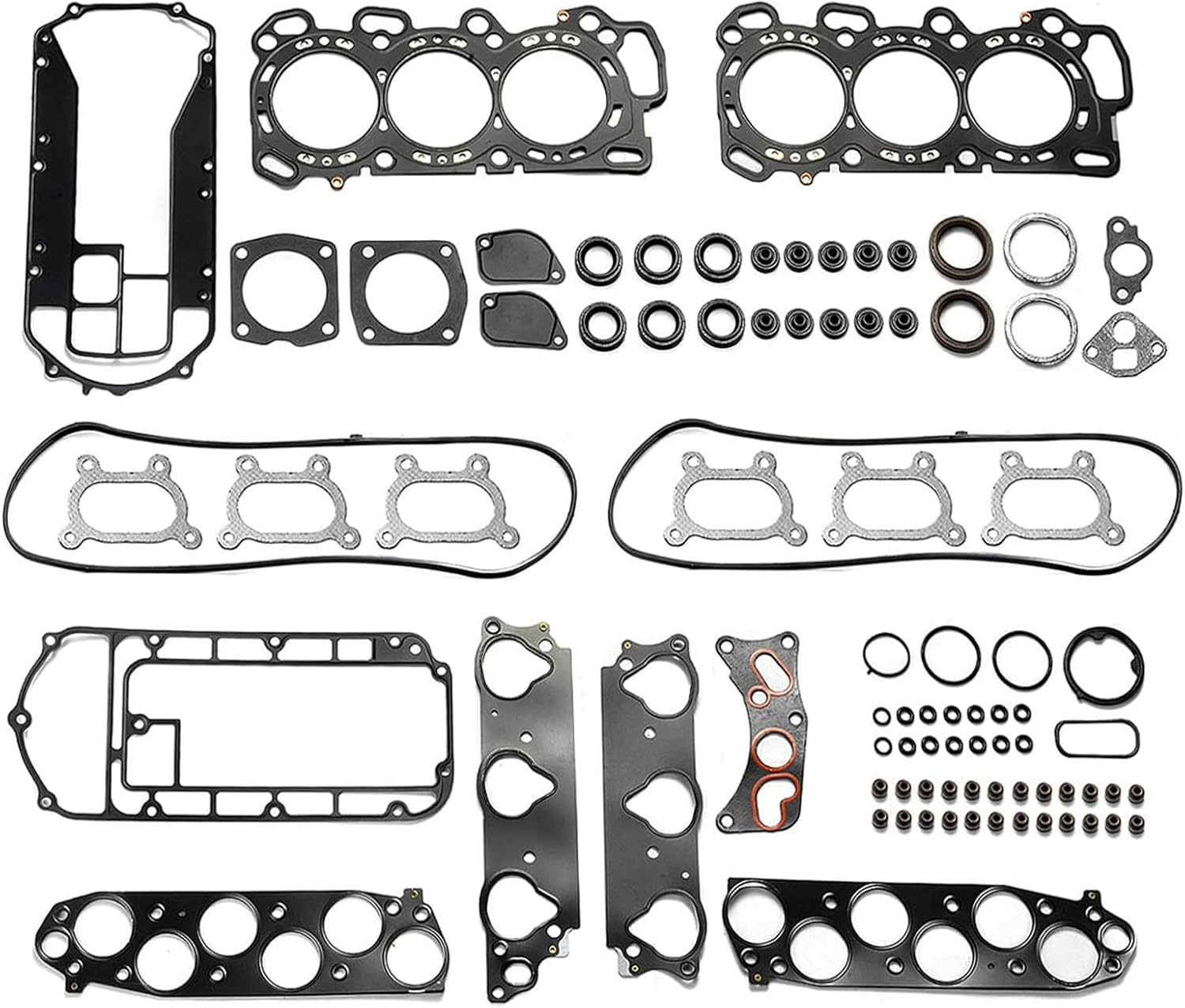 LIMICAR Cylinder Head Gasket Set Compatible w/ 05-10 Odyssey J35A6 05-08 Acura RL 3.5L V6 J35A8 06-08 Pilot Ridgeline J35A9 J35A9 04-08 Acura TL J32A3 03-06 MDX J35A5 24V HS26265PT-1