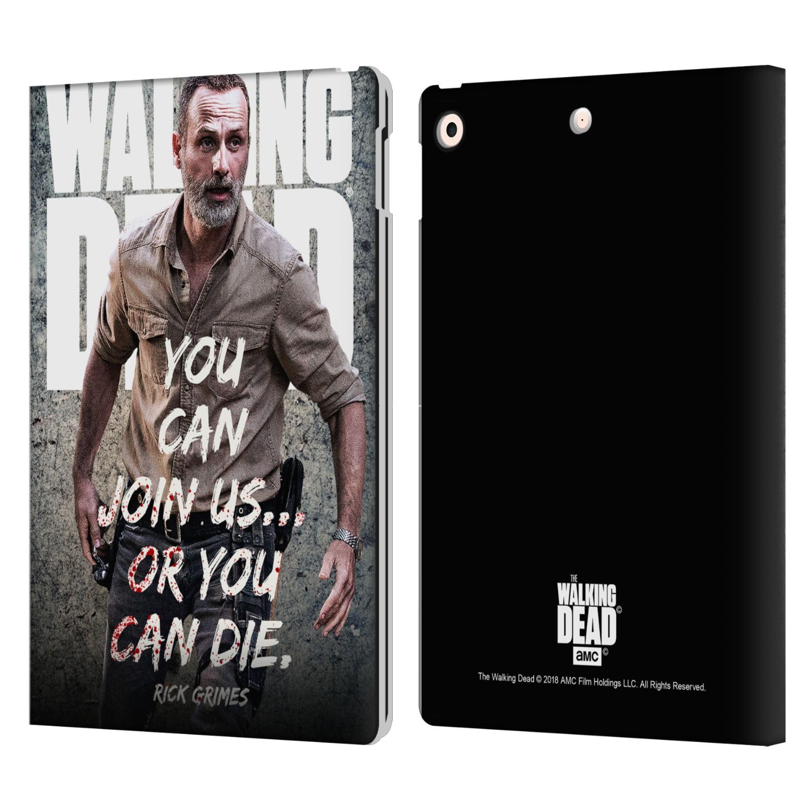 The Walking Dead étui Rick Grimes iPad 10.2 protection cuir - 8