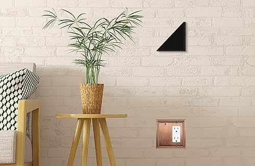 Vista 170 de Henne Bery Sunken Pearls - placa decorativa de pared para interruptor (Palanca simple, 2 unidades, níquel satinado)