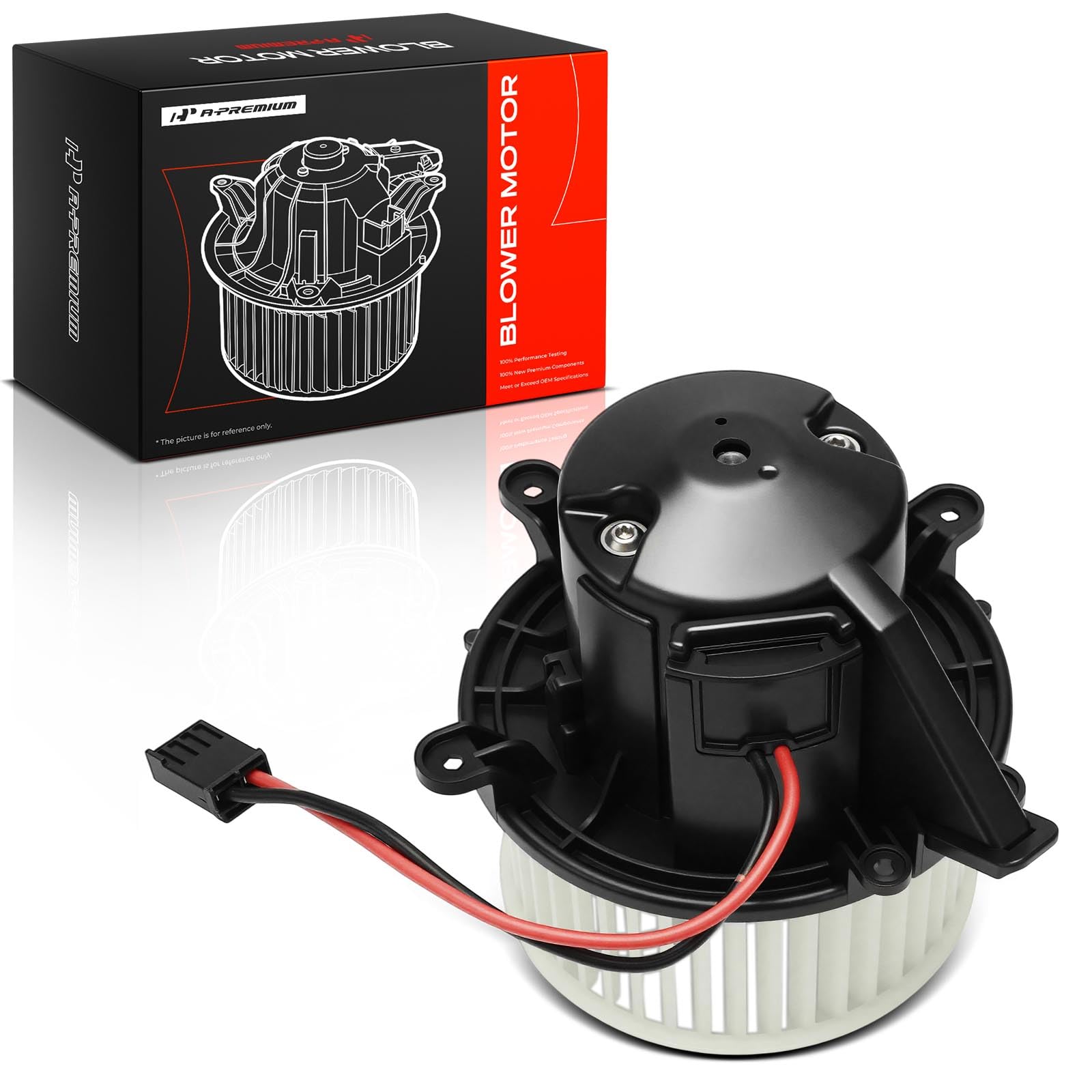 A-Premium Front HVAC Heater Blower Motor with Fan Cage