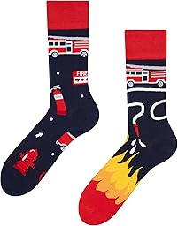Dedoles Unisex Socks Men Women & Kids Many Fun Designs Football Pizza Avocado Fireman Frog Plants Gift Left Right Different