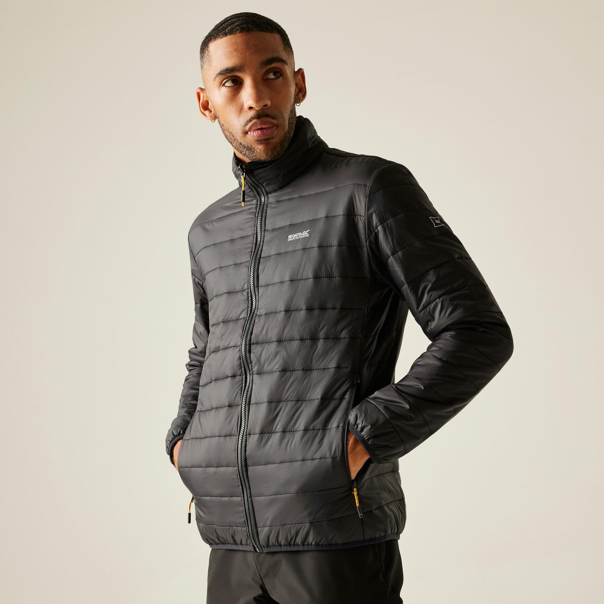 Regatta Męski Kurtka Wentwood 3 W 1, Black, 3XL