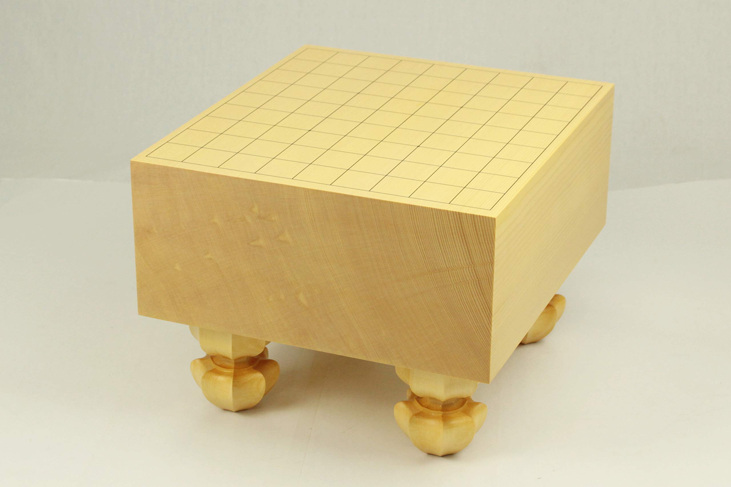 将棋盤　駒台　新榧　本格派 Amazon | 新榧50号（5寸）将棋盤3点セットF（本つげ上彫+駒台