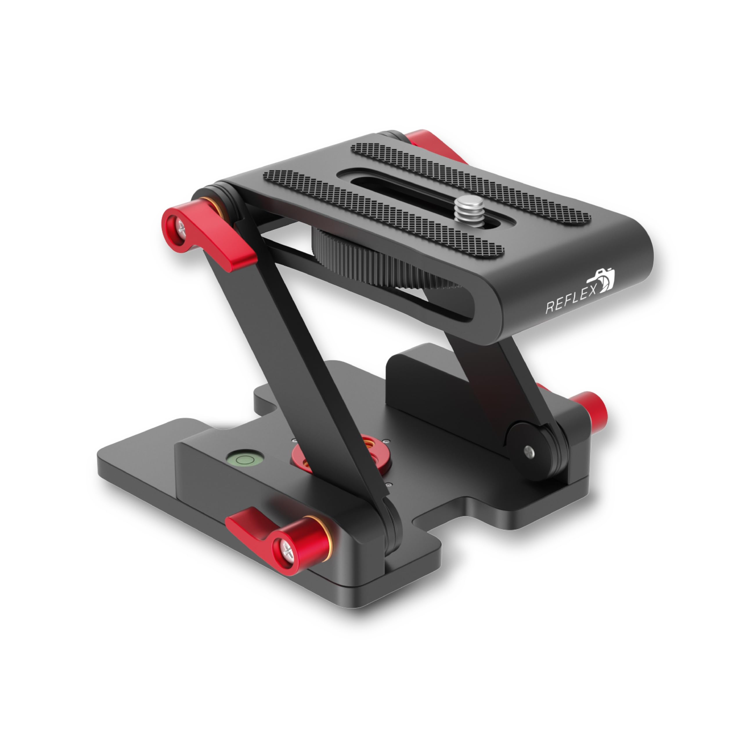 Reflex Camera CM-TE217 Z-Type Foldable Quick Release Plate – Versatile tripod mount adapter, durable aluminum, 360° rotation, quick setup for cameras, ideal for stable shots and smooth angles