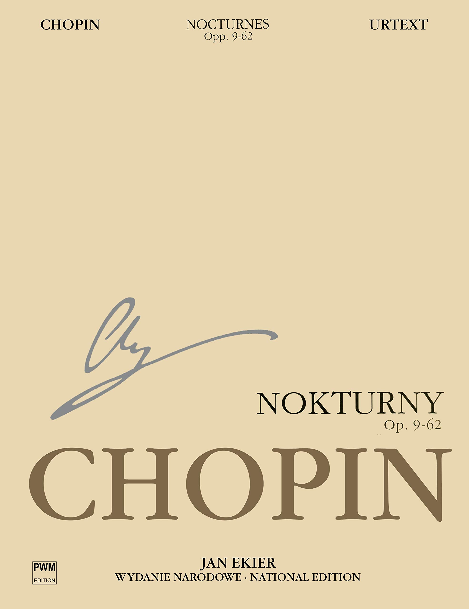 National Edition: Nocturnes Op. 9-62 (Urtext) . Piano Solo.