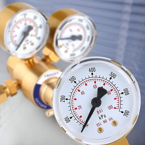 Miniatura 7 de IMAGE® Soldador de gas de soldadura Medidores de regulador de oxígeno Oxy para equipos de corte de antorcha Victor CGA 540