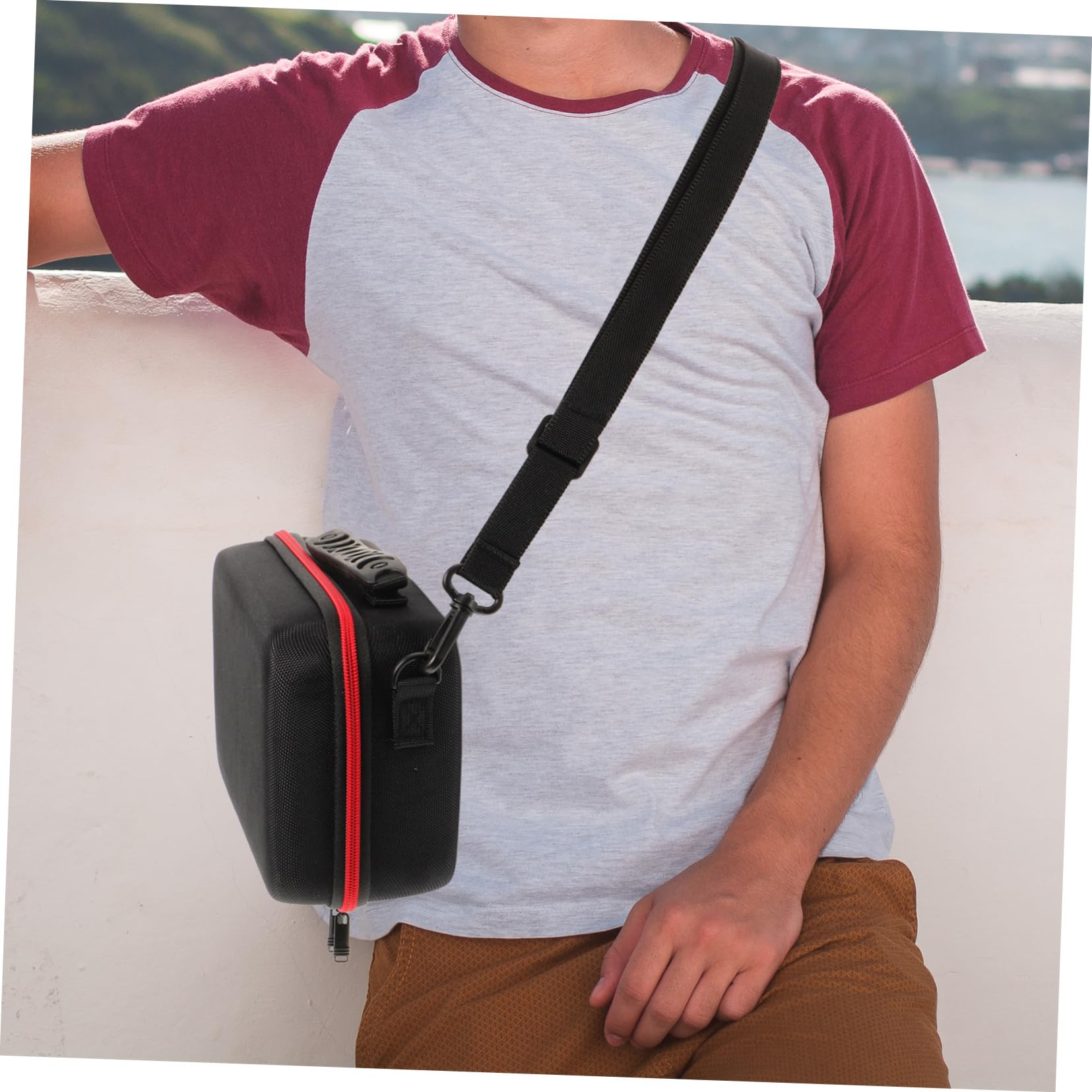 Angoily custodia digitale piccola borsa fotografica piccole custodie per macchine fotografiche sacchetti con manici travel kit custodia rigida per fotocamera accessorio della fotocamera