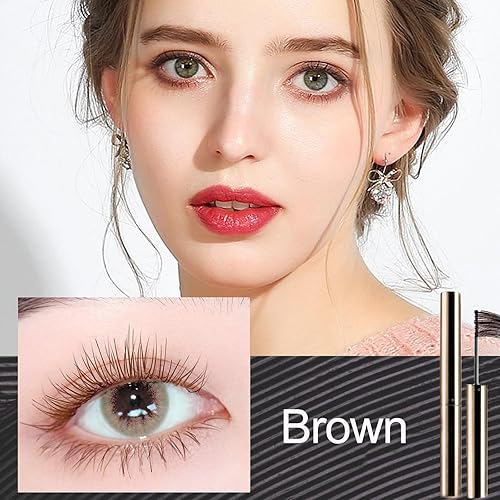 Miniatura 7 de Rímel marrón, Thrive Mascara Liquid Lash Extensions Agranda los ojos, Rímel impermeable Marrón, Rímel marrón Volumen y longitud, a prueba de manchas