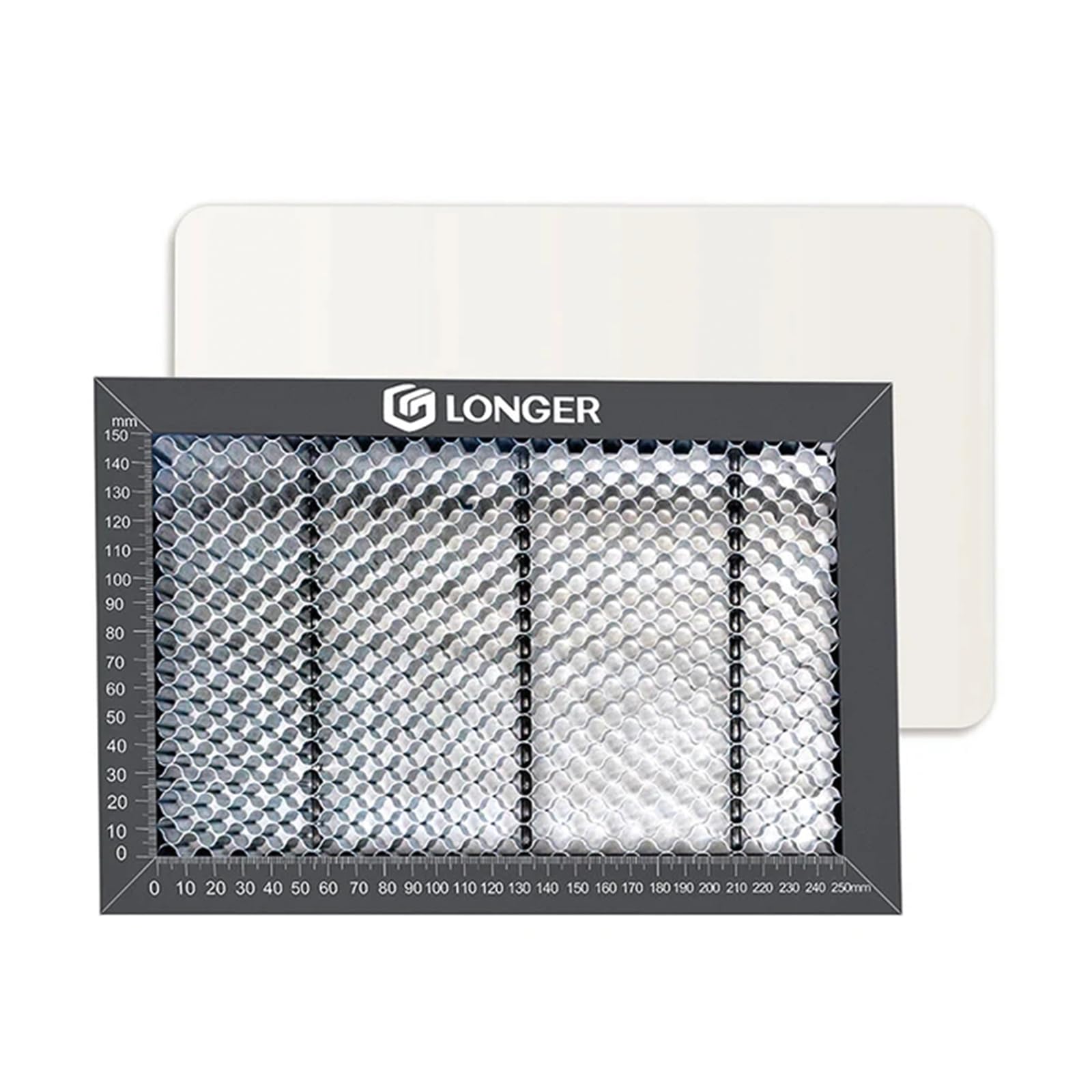 Honeycomb Working Table, Honeycomb Working Bed for CO2 or Diode Laser Engraver Cutting Machine,19.7"x 19.7"x 0.86" Fast Heat Dissipation with Aluminum Plate for Table-Protecting