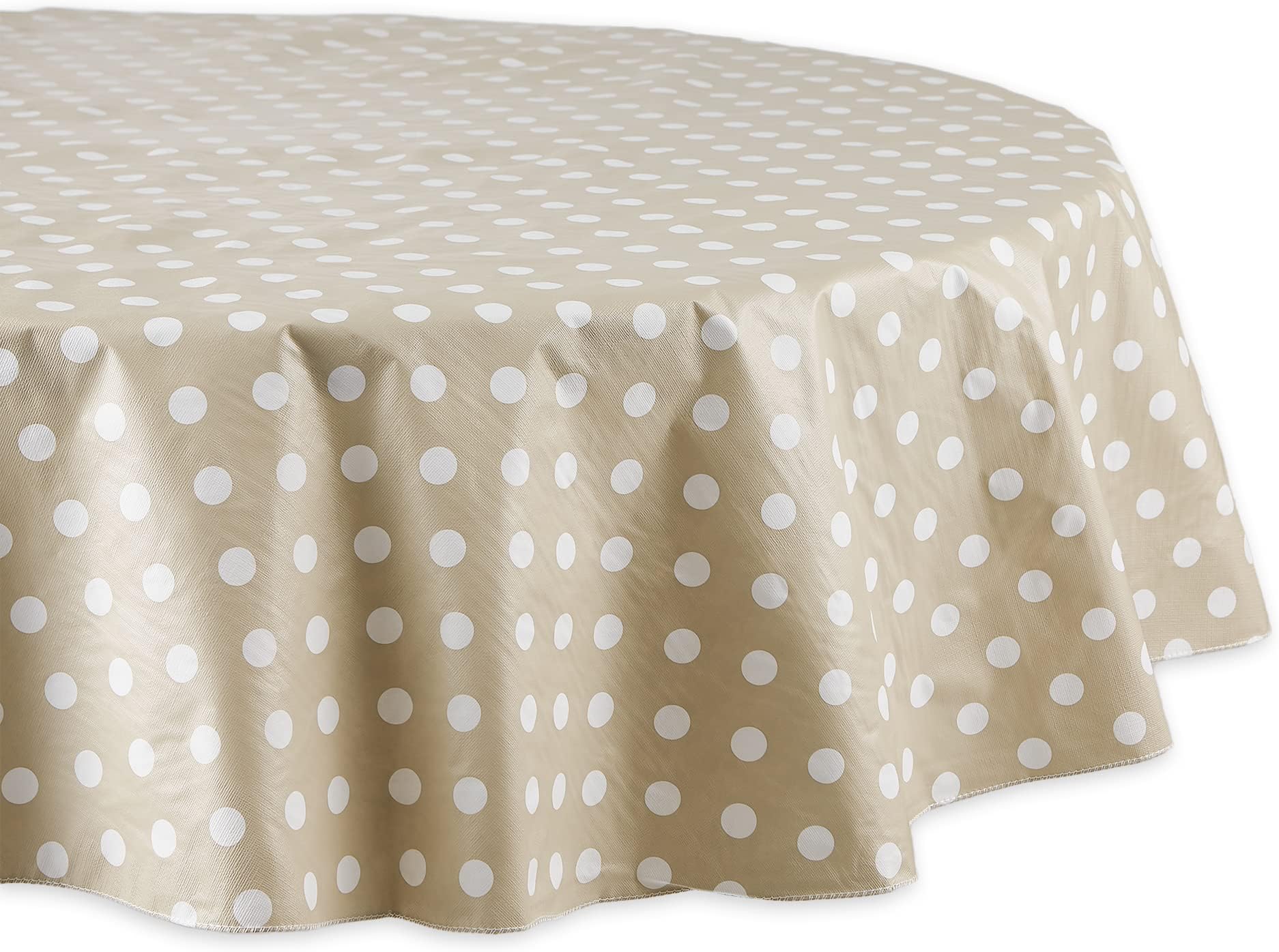 Elrene Callisto Tropical Floral Vinyl Tablecloth 52x52 - Waterproof & Stain Resistant