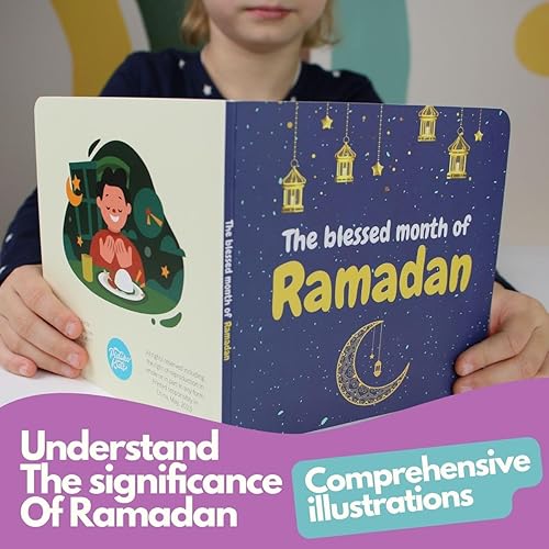 Miniatura 5 de Pidoko Kids Libros islámicos para niños - Juego de 7 - Historias de profetas, Ramadán, vocabulario islámico y más - para niños de más de 3 años