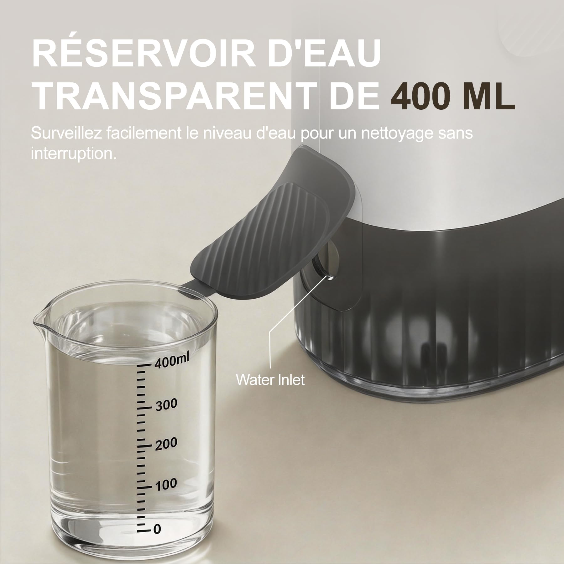 Nettoyeur Vapeur 1200W, 3 Niveaux, 14 Accessoires