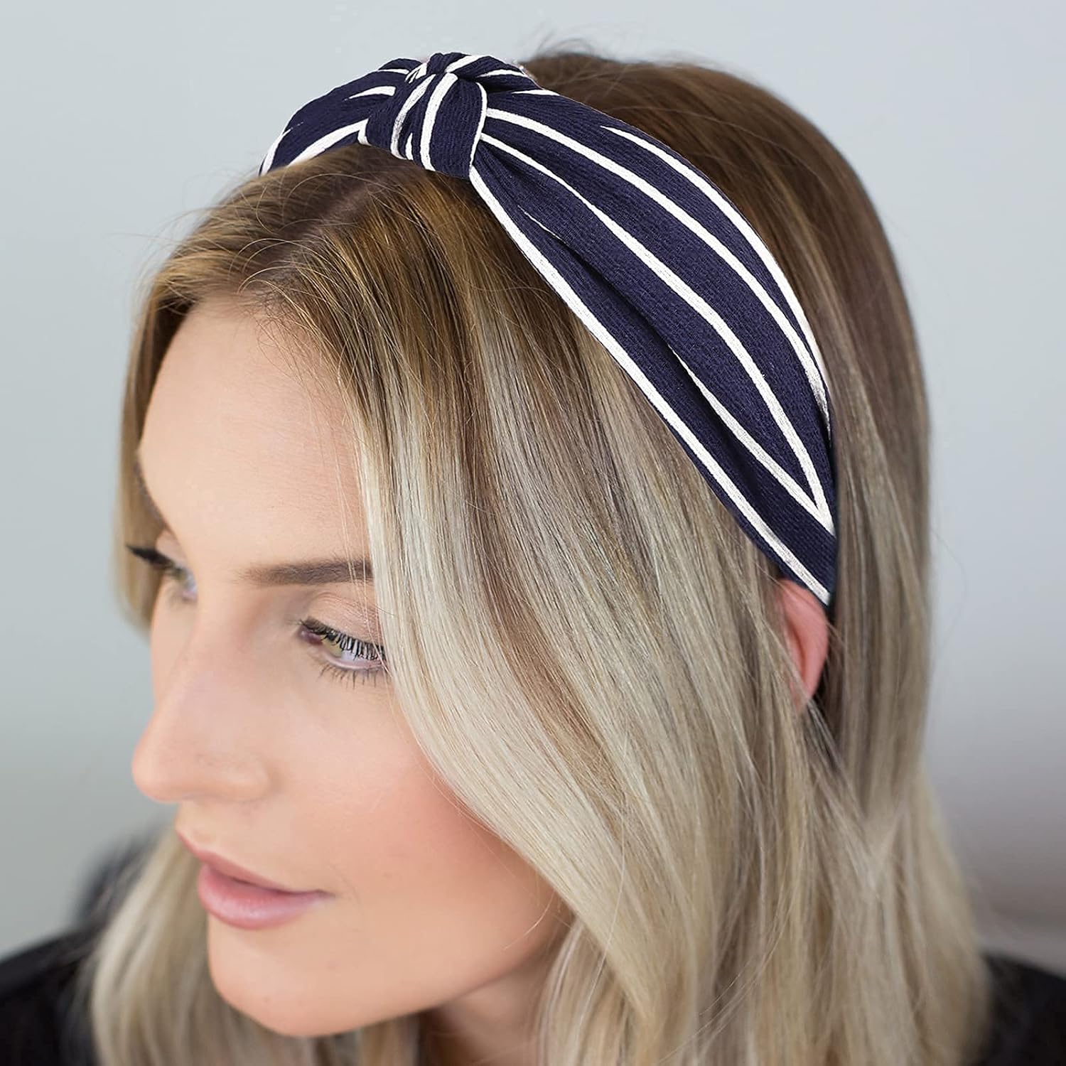 DRESHOW 8 Pack Knotted Headbands For Women Wide Turban Headband Yoga Exercise Floral Print Head Wraps Hair Bands Accessories : Clothing, Shoes & Jewelry