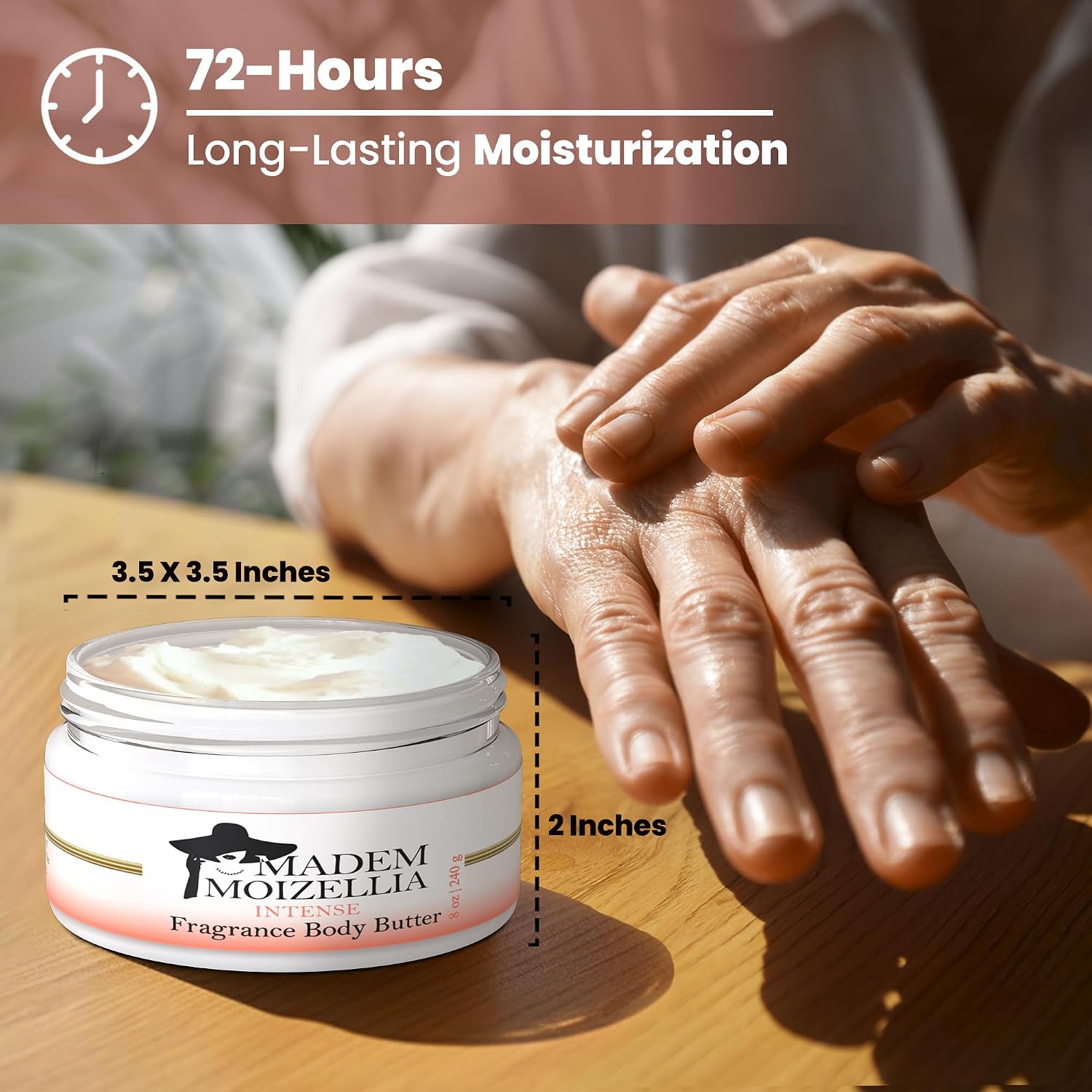 MOBETTER FRAGRANCE OILS Madem Moizellia Intense 8 Oz Body Butter for Women