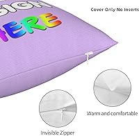 Vista 195 de Funda de almohada personalizada con nombre de texto fotográfico, funda de almohada impresa de dos lados para cumpleaños, Navidad, aniversario