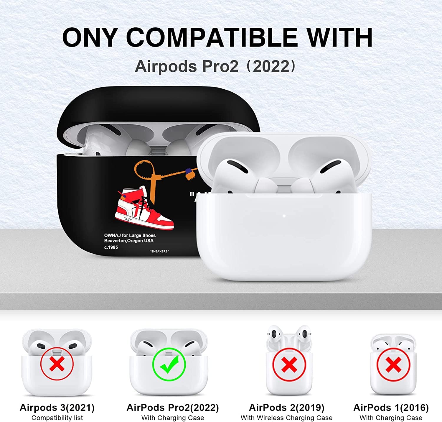 Amazon.com: Gedicht for Airpods Pro 2nd Generation Case with
