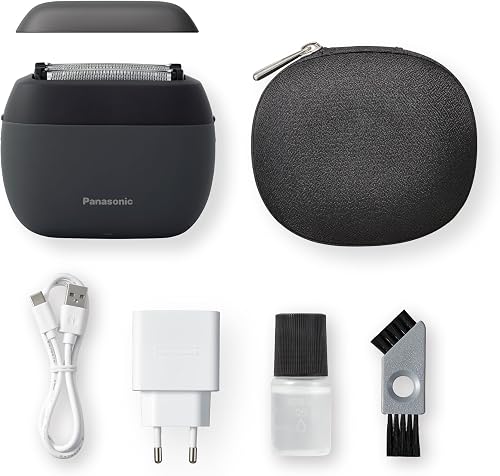 Panasonic Series 900s ES-PV3B-K Rasoir Électrique 5 Lames, Rasoir Compact, Capteur de Barbe Réactif, USB-C, Utilisation Sec & Humide, Noir Mat - 8