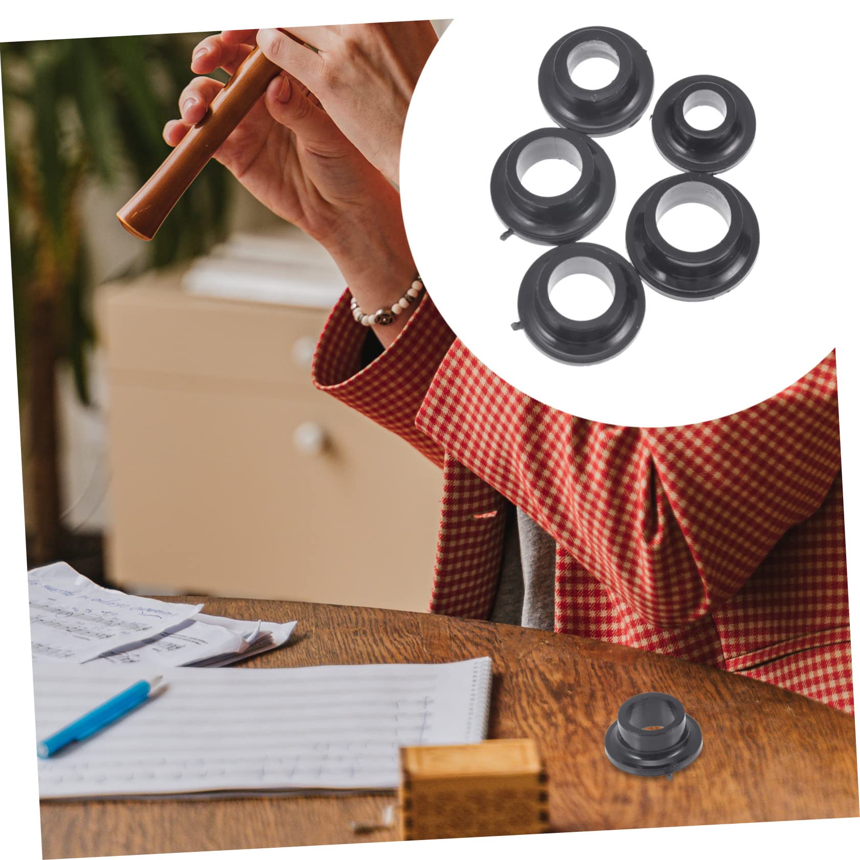 CIMAXIC B Flat Clarinet 10 Pack Clarinet Mouthpieces Easy Install Clarinet Accessories Voiced Mouths