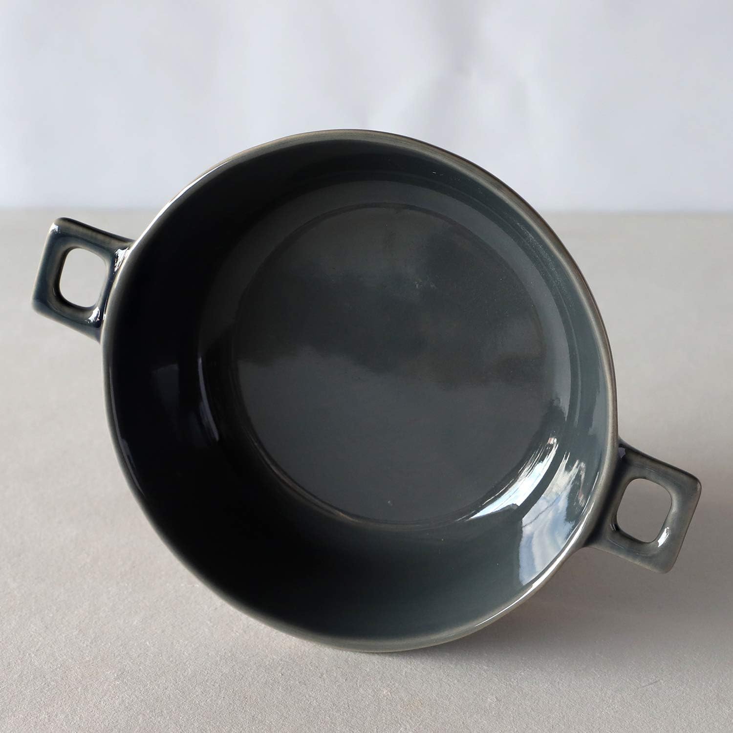 HINATA GY T-932162 Round Handle Gratin Plate