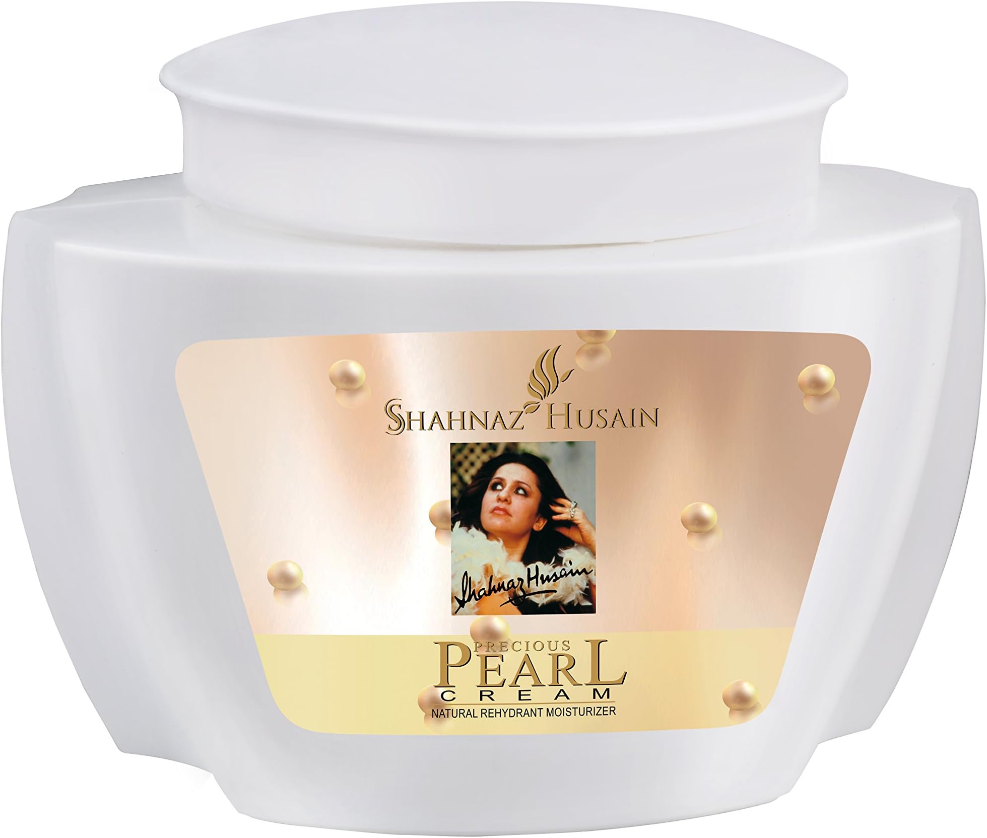 Shahnaz Husain Precious Pearl Herbal Ayurvedic Cream Salon Size Latest International Packaging (17.6 oz / 500 g)