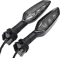 Vista 11 de Indicadores de señal de giro delanteros o traseros para motocicleta compatibles con Yamaha YZF R15 R25 R3 R125, YBR 125 250, MT 125 15 03 09 01 25