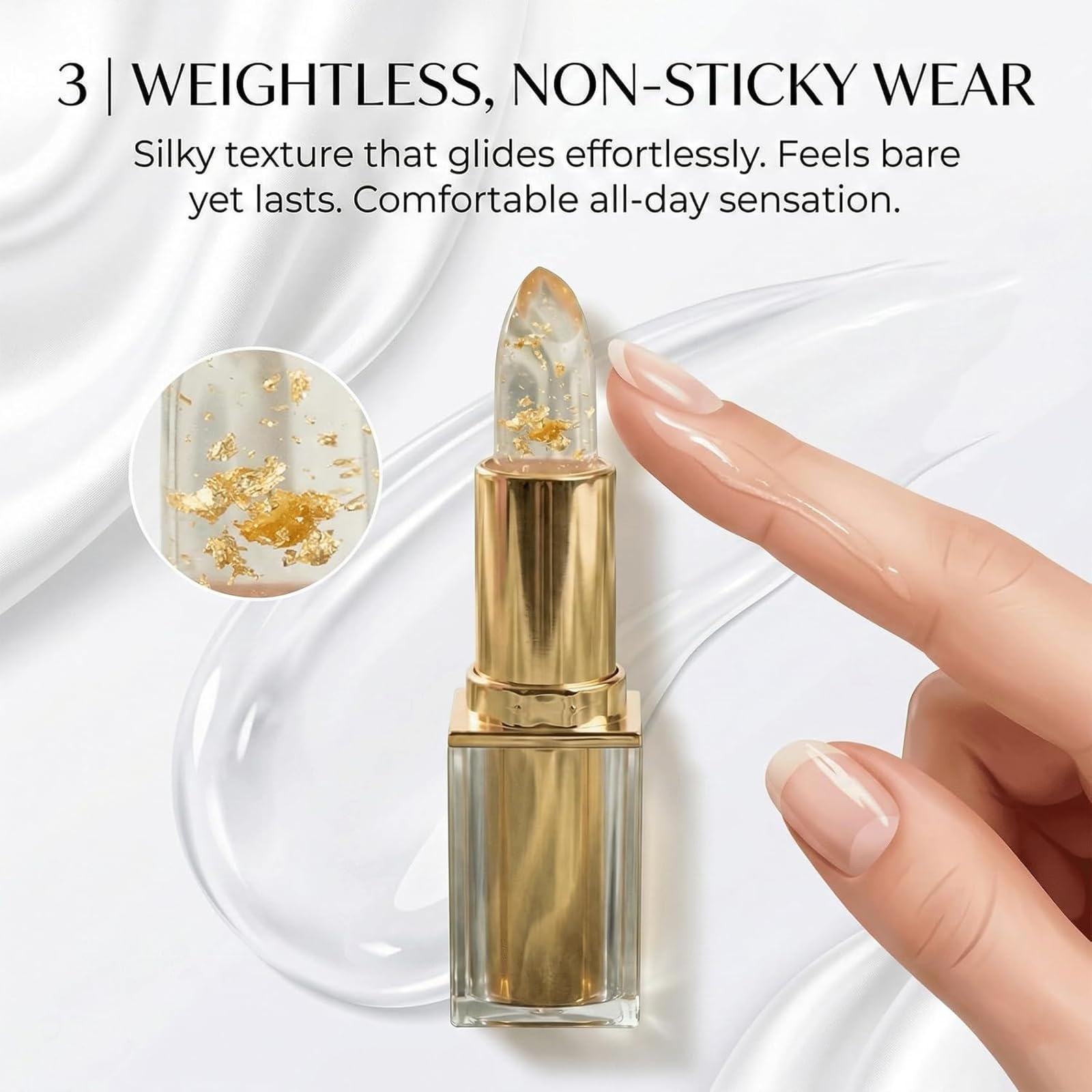 Areliaa Lipstick,Areliaa Skin-Adaptive Lipstick,PH Lipsticks Color Changing,Long Lasting Moisturizing Tinted Lip Balm,Lipstick for Older Women (1pcs) - 5