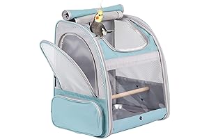 Comfortable Parrot Backpack for Bird Owners