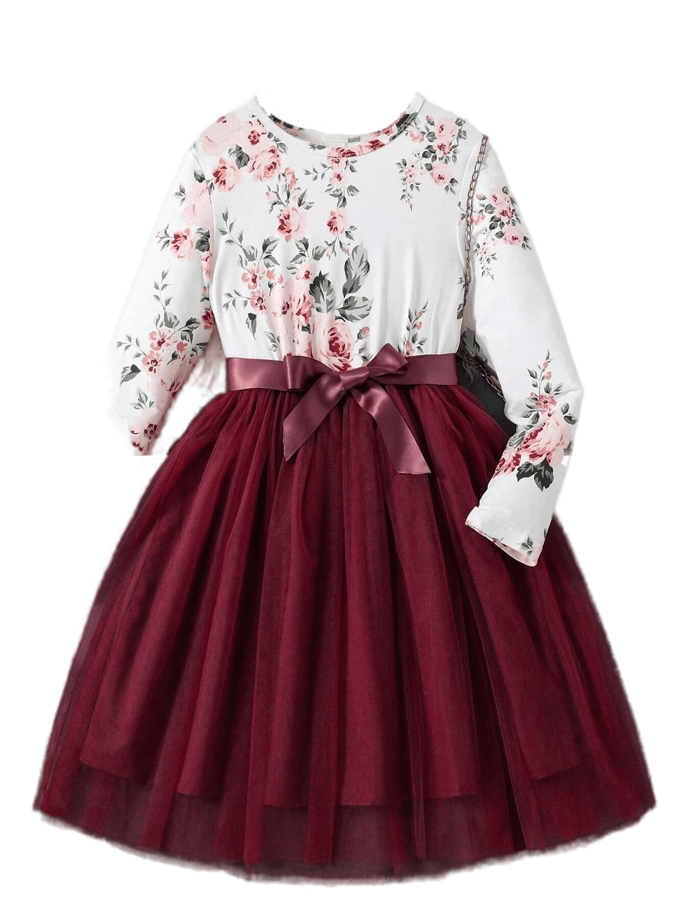TAGAS Baby-Girl Satin Fit and Flare Knee-Length Dress (KD-96_RED_5 6 Years) (B0CCLHWPLG) Amazon Price History, Amazon Price Tracker