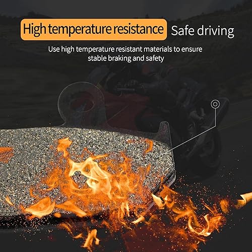 Miniatura 5 de Pastillas de freno de motocicleta, para POLARIS 455cc Diesel 4 x 4 EBS 1999 2000 pastillas de freno delanteras y traseras