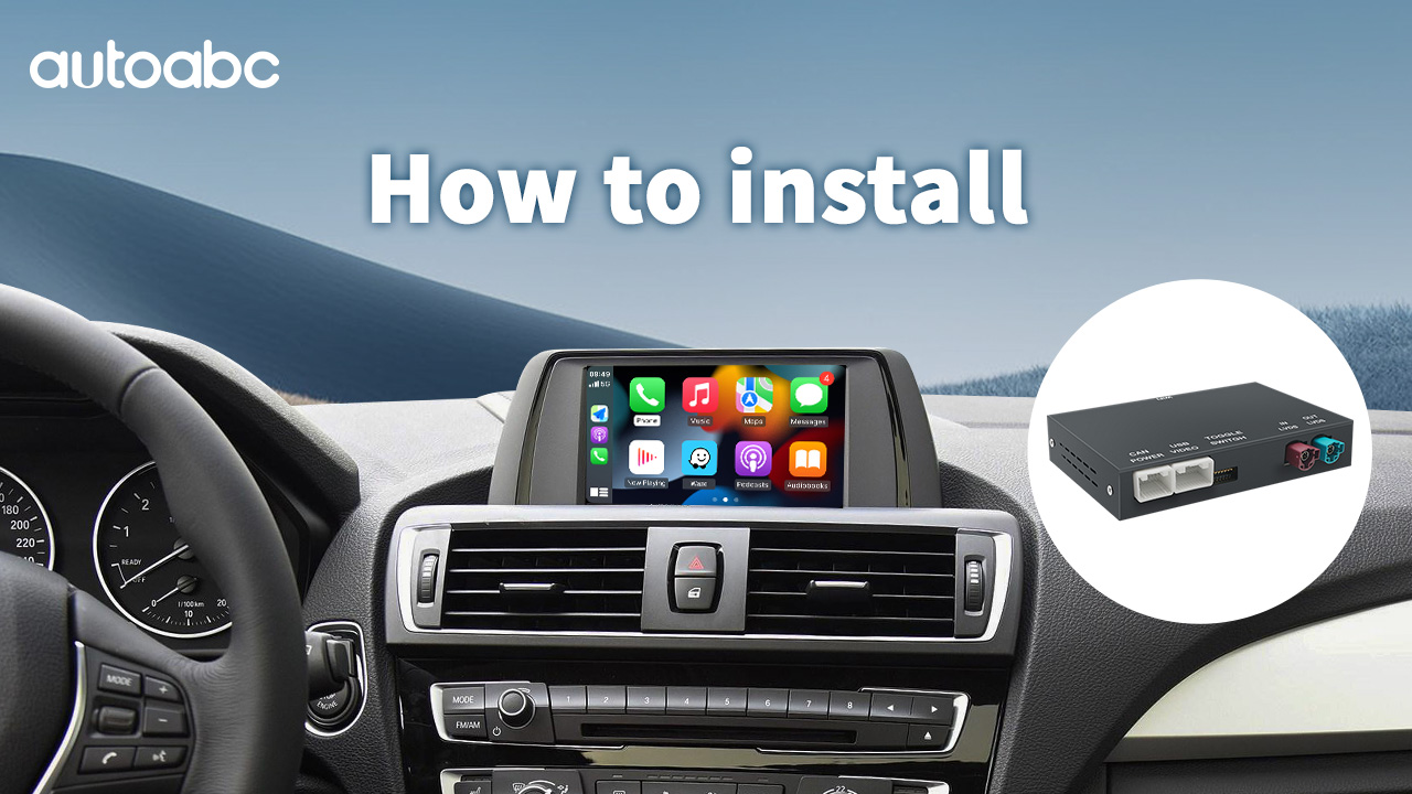 AUTOABC sans Fil Module de Modification Carplay/Android Auto pour