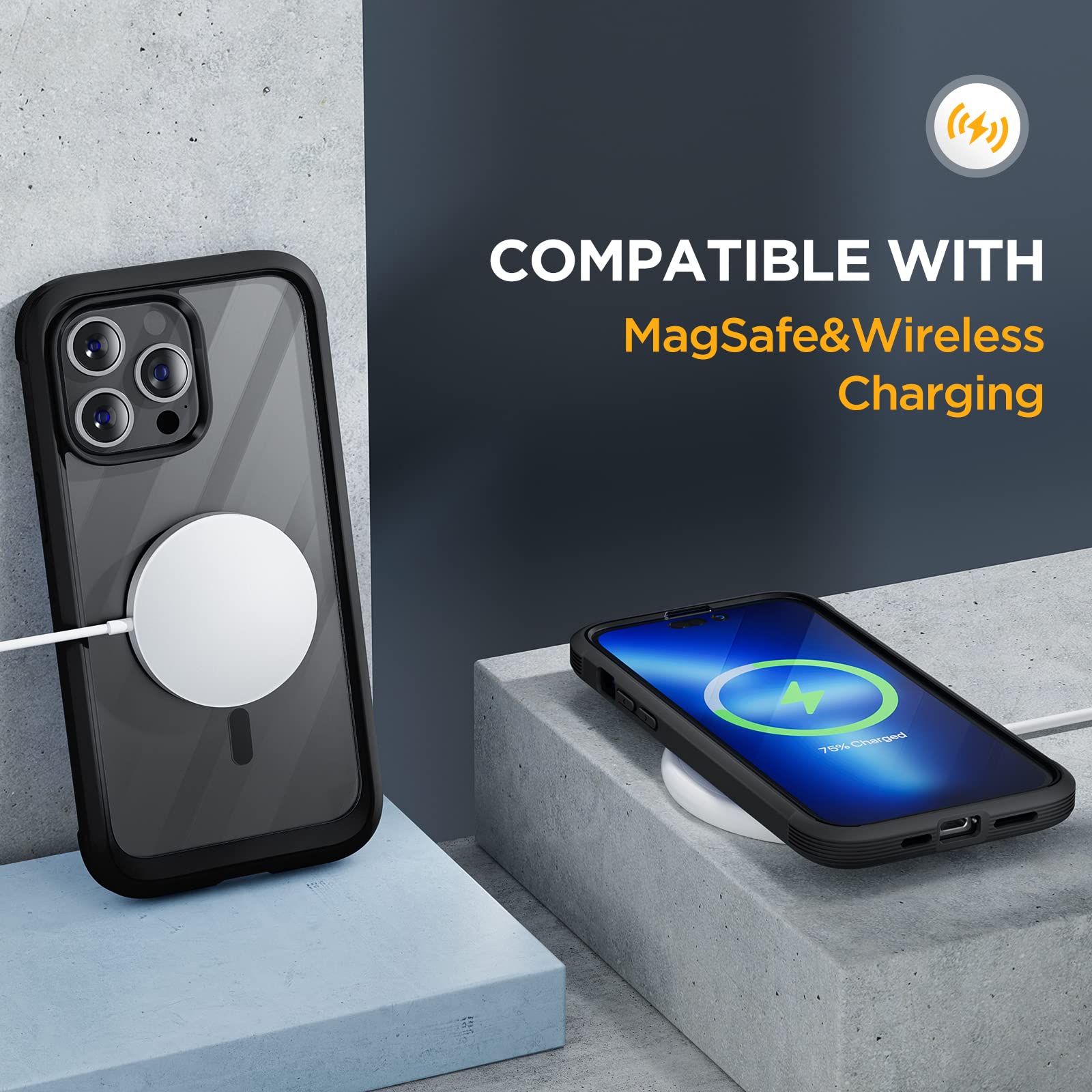 Amazon.com: Miracase Magnetic for iPhone 13 Pro Max Case 6.7 inch