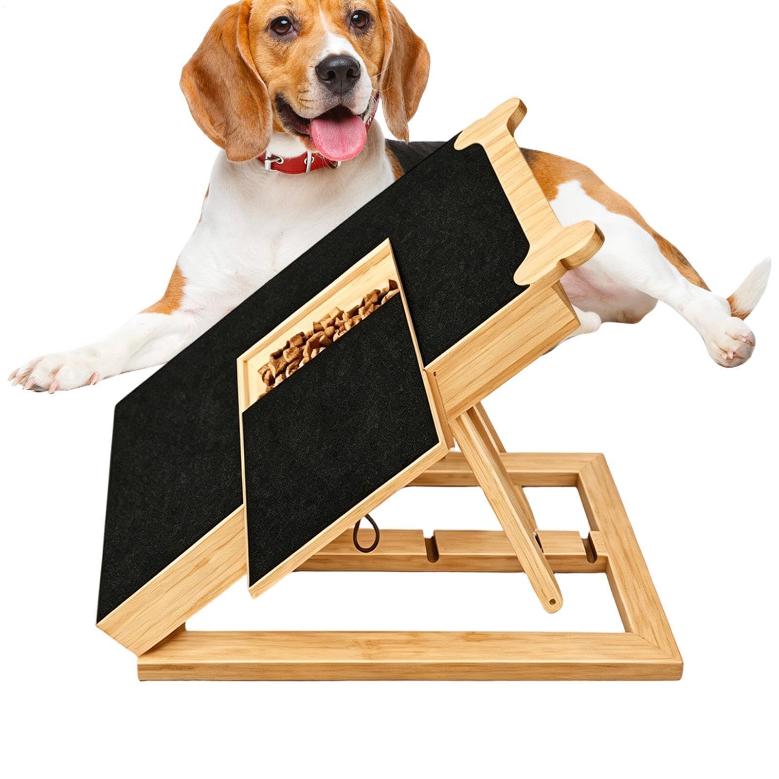 Griffoir pour chien avec boîte à friandises pour couper les griffes sans stress