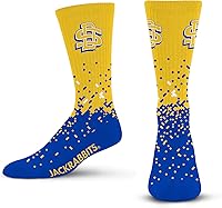 Vista 56 de For Bare Feet Calcetines de la NCAA para niños y niñas, unisex, Spray Zone Crew, para jóvenes