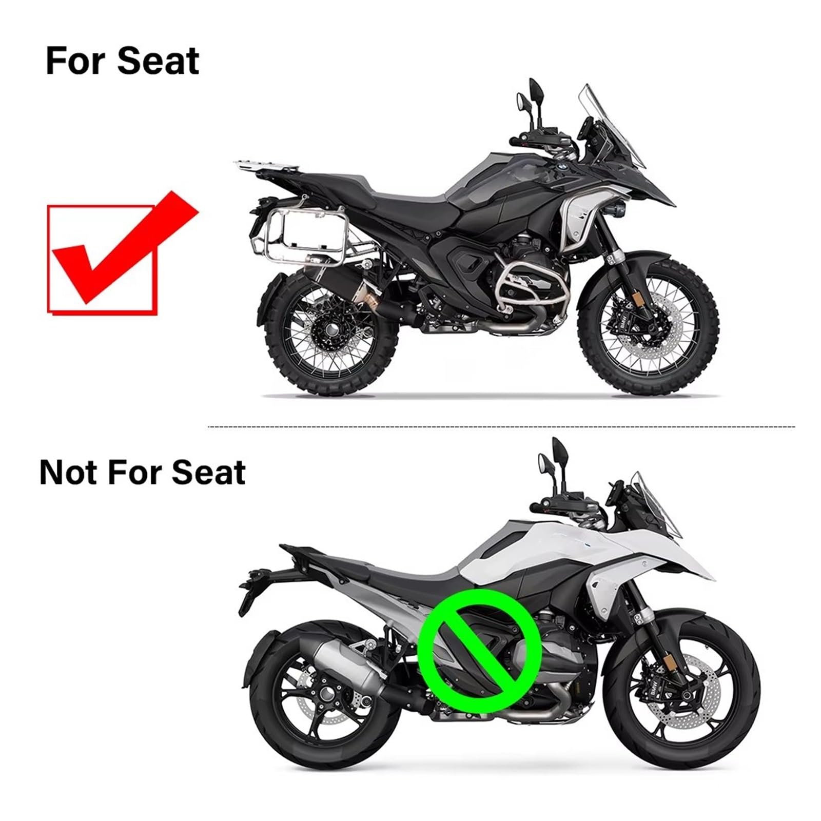Moto Copri Sedili Per BMW R1300GS Coprisedile in nylon per moto R 1300 GS Coperture traspiranti