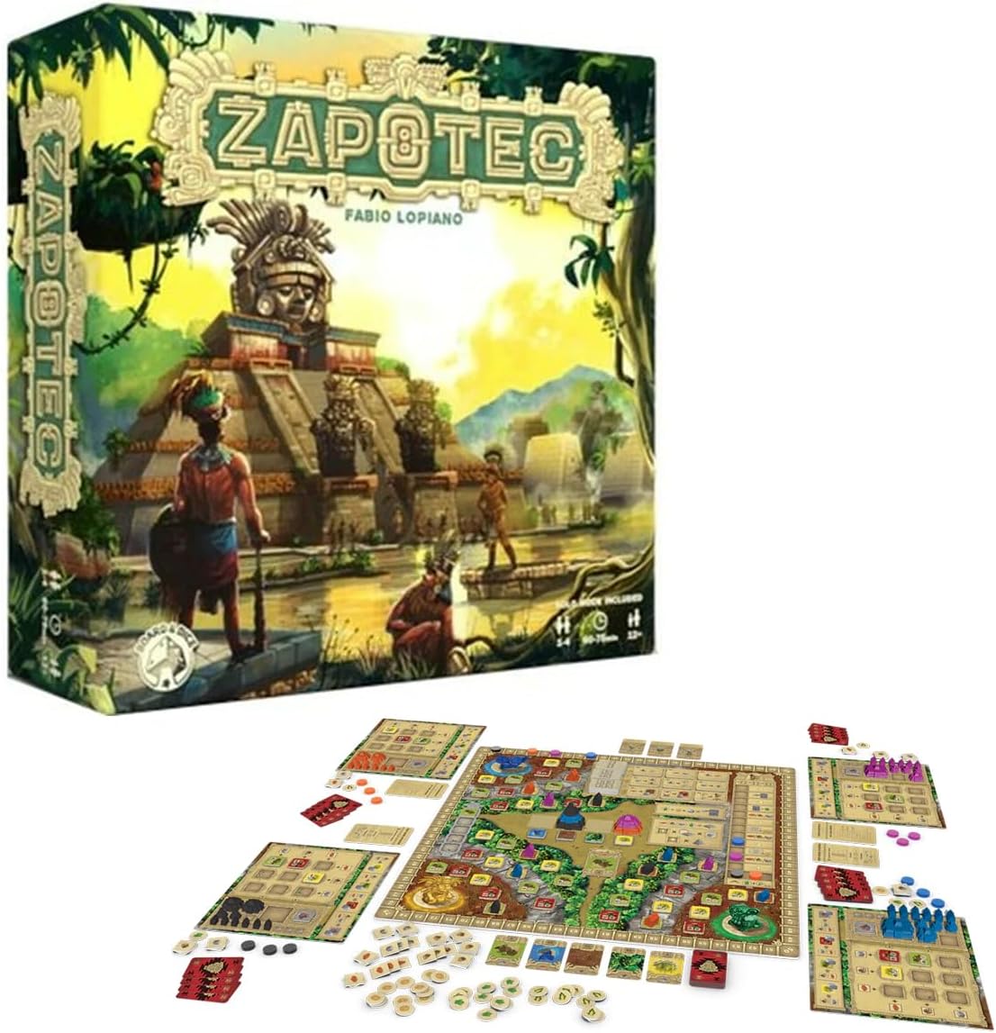 Board and Dice Zapotec