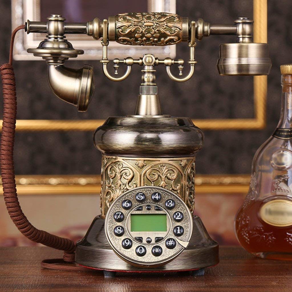 Telefono Antico Europeo Pastorale retrò Telefono Fisso per Famiglie Telefono Antico