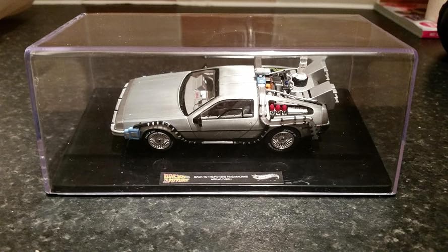 Hotwheels Elite 1:43 Back to the Future Delorean with Mr. Fusion